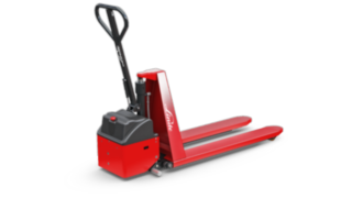 Der Handgabelhubwagen mit Scherenhub M10 X/XE von Linde Material Handling Der Handgabelhubwagen mit Scherenhub M10 X/XE von Linde Material Handling