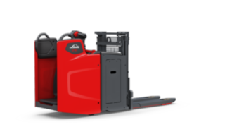 Double gerbeur D10 FP issu de la gamme étroite de Linde Material Handling Double gerbeur D10 FP issu de la gamme étroite de Linde Material Handling