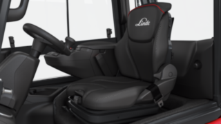 Komfortable Sitzvariante von Linde 