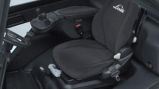 Sedile girevole del carrello elevatore Linde Sedile girevole del carrello elevatore Linde