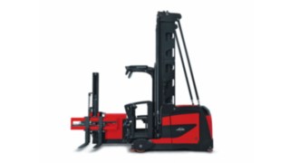Das Schmalgang-Kombifahrzeug K von Linde Material Handling