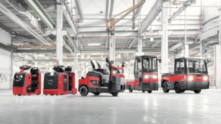 Tracteurs et transporteurs de Linde Material Handling