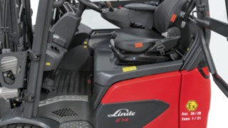 Innenansicht des Ex-Schutz-Elektrostapler von Linde MH
