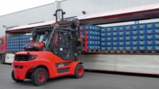 Le chariot gaz H80 Linde 
