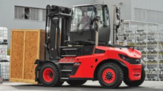 Cabina girevole del carrello elevatore Linde Cabina girevole del carrello elevatore Linde