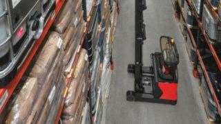 Rétractable pour des charges à grande hauteur Rétractable pour des charges à grande hauteur