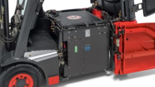 Lithium-Ionen-Technologie von Linde im E-Stapler Lithium-Ionen-Technologie von Linde im E-Stapler
