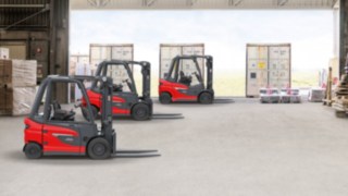 I carrelli della nuova piattaforma dei carrelli elevatori controbilanciati di Linde Material Handling