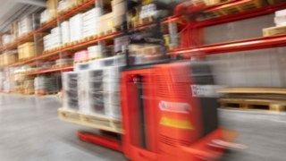 Der L-MATIC von Linde MH im Einsatz bei der Fagerhult Group