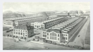 Luftaufnahme des Geländes in Aschaffenburg Luftaufnahme des Geländes in Aschaffenburg