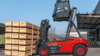 Hubkabine erweitert Sicherheitsprogramm von Linde Material Handling