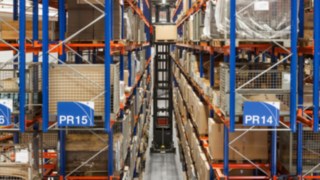 Das automatisierte Schmalganggerät Linde K-MATIC Das automatisierte Schmalganggerät Linde K-MATIC