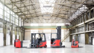 Una selezione di carrelli elevatori a noleggio di Linde Material Handling