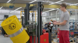 Les chariots élévateurs antidéflagrants (ATEX) Linde